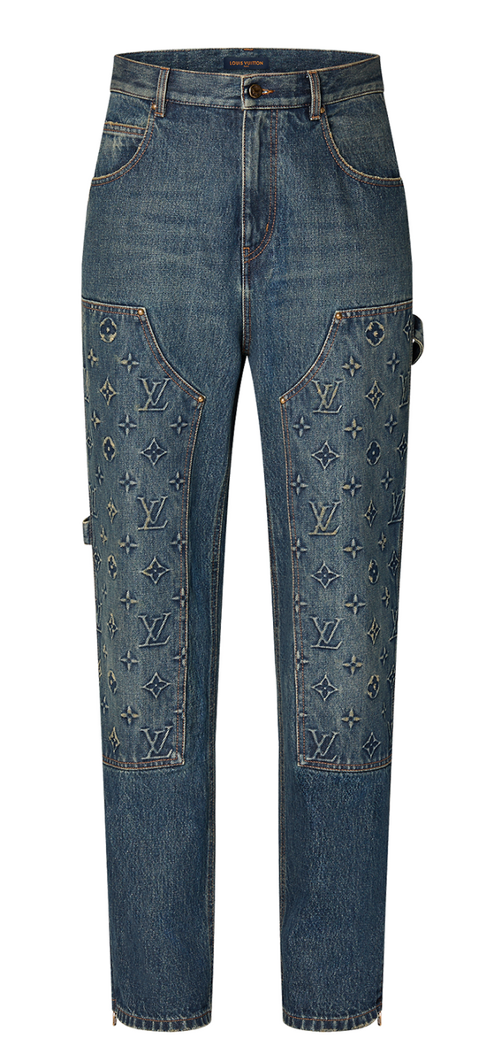 Louis Vuitton Workwear Denim Carpenter Pants