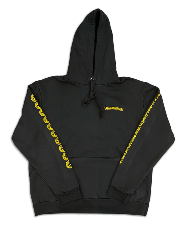 Chrome hearts yellow outlet hoodie