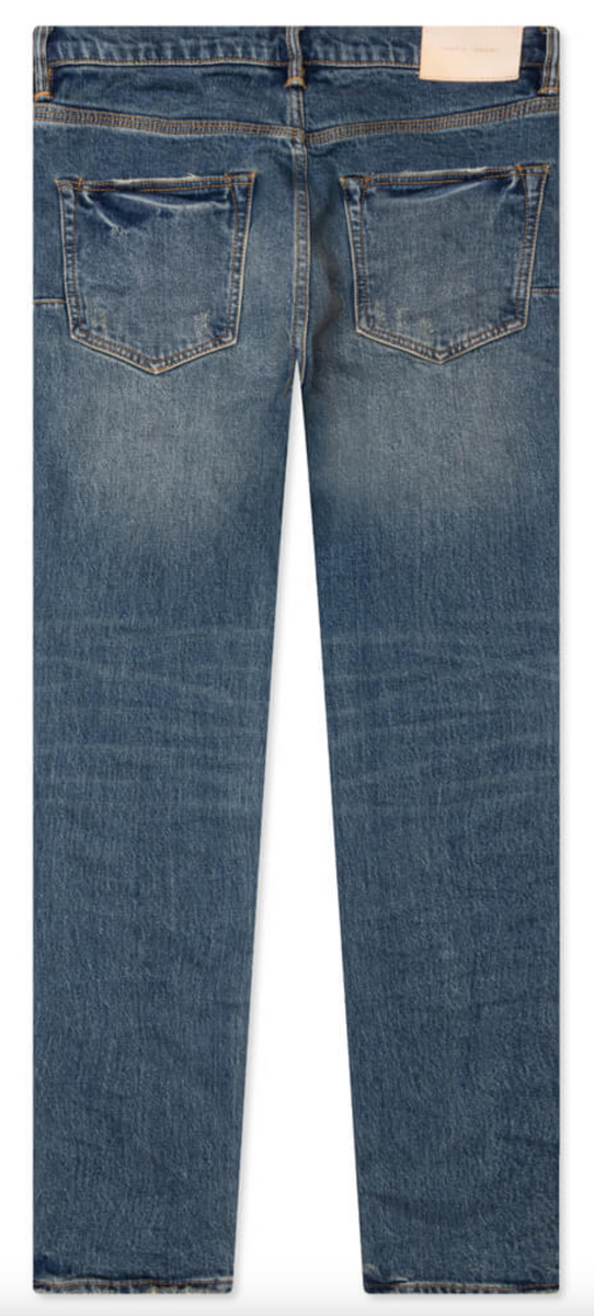 新品 Purple Brand SQUARE PATCH REPAIR 31 Purple Brand Mens Vintage Square Patch Repair Jeans In Dark