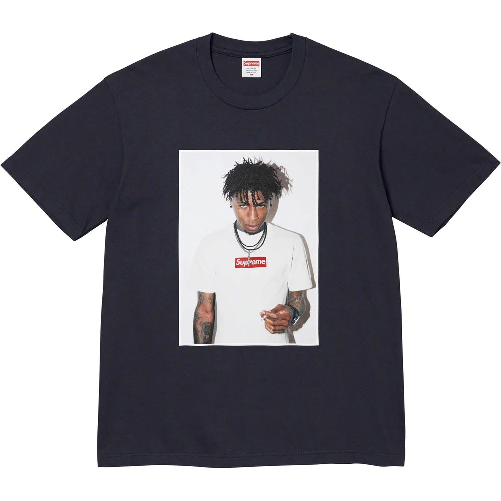 Supreme NBA Youngboy Tee Navy – RondevuNC