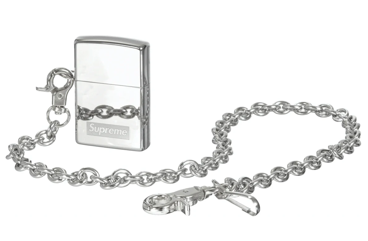 Supreme Chain Zippo Silver (Myrtle Beach Location) – RondevuNC