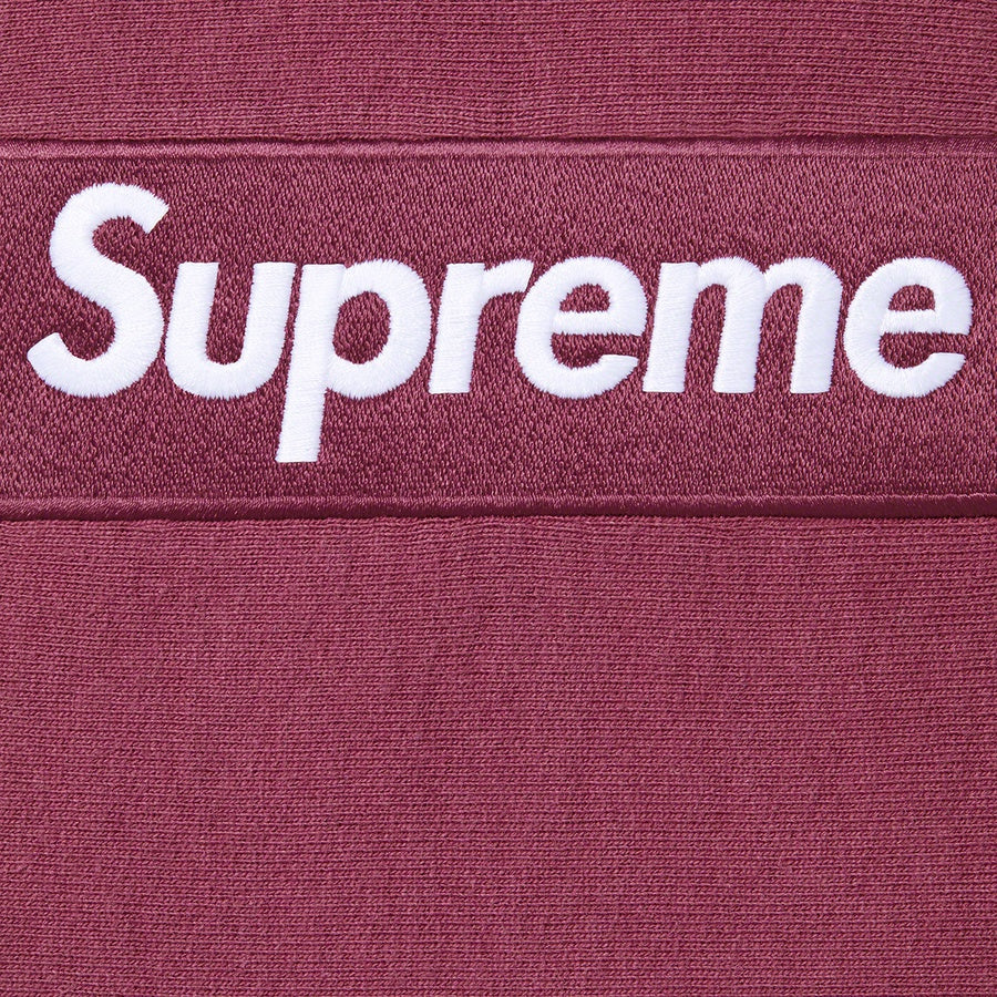 Supreme Box Logo Hooded Sweatshirt (FW21) Plum - CROPZ