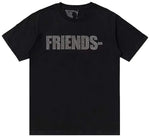 Vlone Swarovski Friends T-Shirt Black