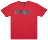 Vlone Friends T-Shirt Red/Black