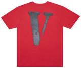 Vlone Friends T-Shirt Red/Black