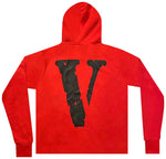 Vlone Friends Hoodie Red/Black