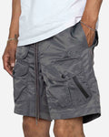 EPTM Double Cargo Shorts Charcoal