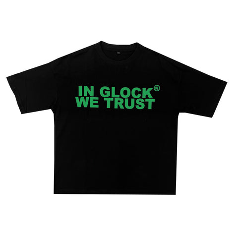 In Glock We Trust Tee Black/Green