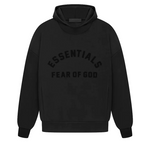 Fear of God Essentials Hoodie Black