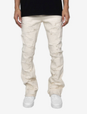 EPTM Kenny Flare Jeans Cream