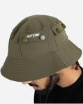 EPTM Snap Button Bucket Hat Olive