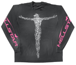 Hellstar QR Christ L/S Tee Black