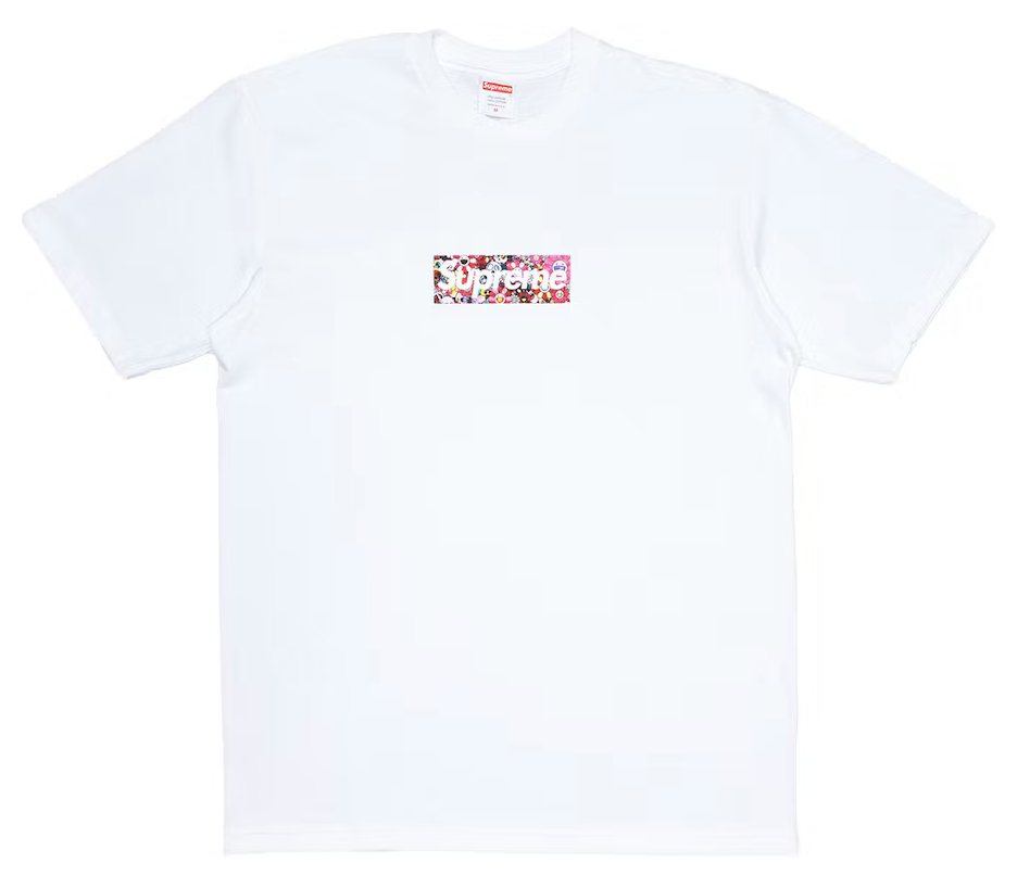 Supreme Takashi Murakami COVID-19 Relief Box Logo Tee White – RondevuNC