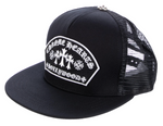 Chrome Hearts King Taco Triple Cross Trucker Black