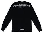 Chrome Hearts Script Letter Logo L/S T-shirt Black