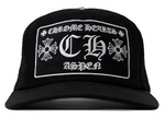 Chrome Hearts CH Aspen Exclusive Trucker Hat Black