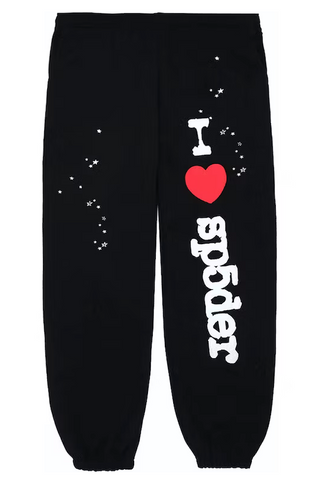 Sp5der Souvenir SP5 Sweatpants Black