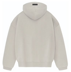 Fear of God Essentials Hoodie Silver Cloud