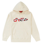 Supreme Delta Logo Hooded Sweatshirt Natural