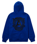 Supreme Anti Hooded Sweatshirt Royal