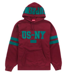 Supreme US-NY Hooded Sweatshirt Cardinal