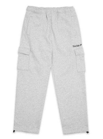 Sinclair Cargo Sweatpants Heather Grey