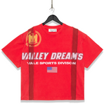 Vale Valley Dreams Cherry Tee Red