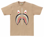 BAPE Mad Shark Tee Beige