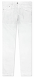 Purple Brand Iridescent Denim  Worn White Pearl