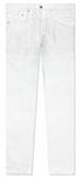 Purple Brand Iridescent Denim  Worn White Pearl