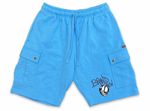 Chrome Hearts Matty Boy Brain Stain Shorts Blue