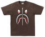 BAPE Mad Shark Tee Brown