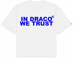 In Draco We Trust Tee White/Blue