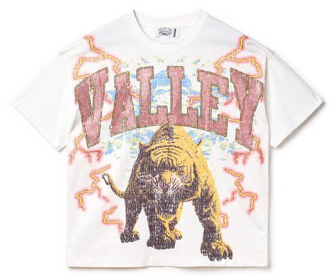 Vale Eye Of The Tiger Bling Tee White