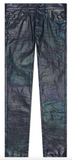 Purple P001 Low Rise Skinny Jean Raw Indigo Prism