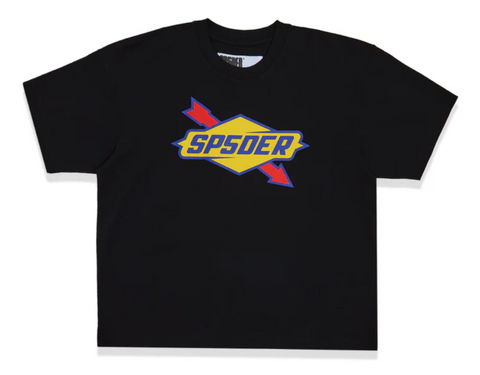 Sp5der The Spot Tee Black