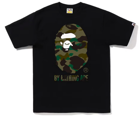 BAPE 1st Camo By Bathing Ape Tee Black/Green