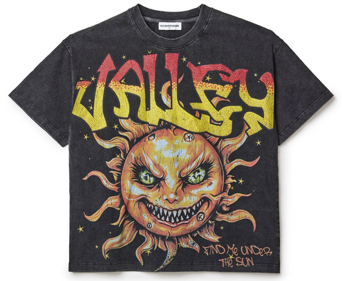 Vale Sun Bling Tee  Black