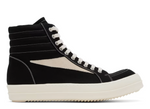 Rick Owens DRKSHDW High Vintage Sneaks Denim 13oz  Black Milk (Myrtle Beach Location)