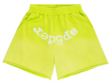 Sp5der OG Web V2 Sweatshort Acid Green
