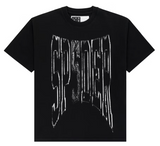 Sp5der Diffused Collegiate Tee Black