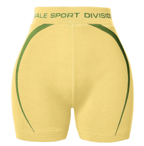 Vale 007 Brasil Shorts Yellow