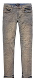 Purple Brand P001 Slim Fit Oil Repair Jeans Indigo