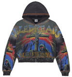 Vale Damned Big Zip Up Black