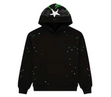 Sp5der Heavy Web Hoodie Black/Green