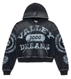 Vale 2000 Spiral Pullover Hoodie Black