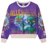 Vale Space Alien Crewneck Purple