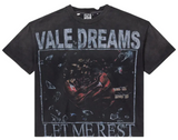 Vale Red Dress Tee  Black