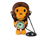 BAPE Baby Milo Donut Mobile Bag Brown/Blue