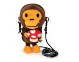 BAPE Baby Milo Mobile Bag (FW24)  Brown